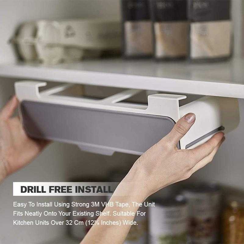 Rak Gantung Dapur Laci Penyimpanan Bumbu Dapur Shelf Spice Organizer