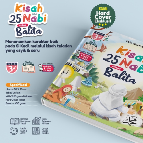 Buku Cerita Nabi : Kisah 25 Nabi untuk Balita