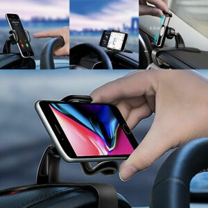 Universal Car Phone Holder Car Dashboard Cell Phone GPS Mount Holder Stand Phone Clip