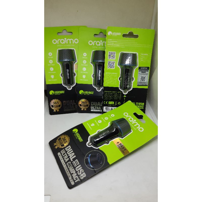 CHARGER MOBIL ORAIMO 2.1A FAST CHARGING