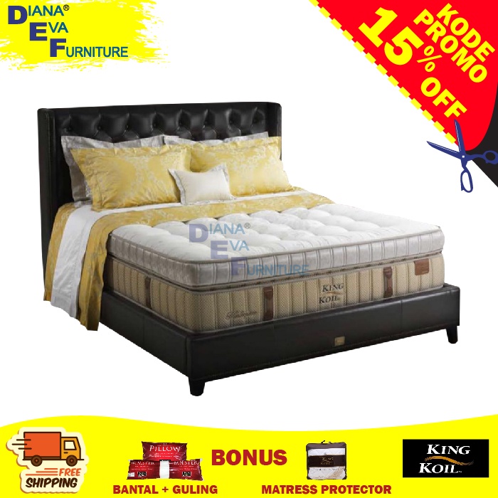 King Koil Masterpiece Full Set ( Kasur + Divan + Sandaran )