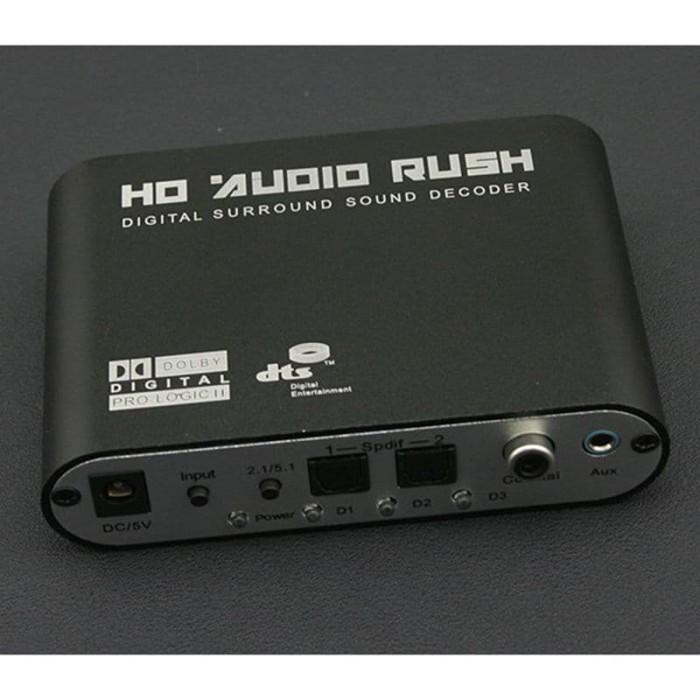 Speak | Original Hd Audio Rush Dolby Decoder To Active Speaker 5.1 Converter