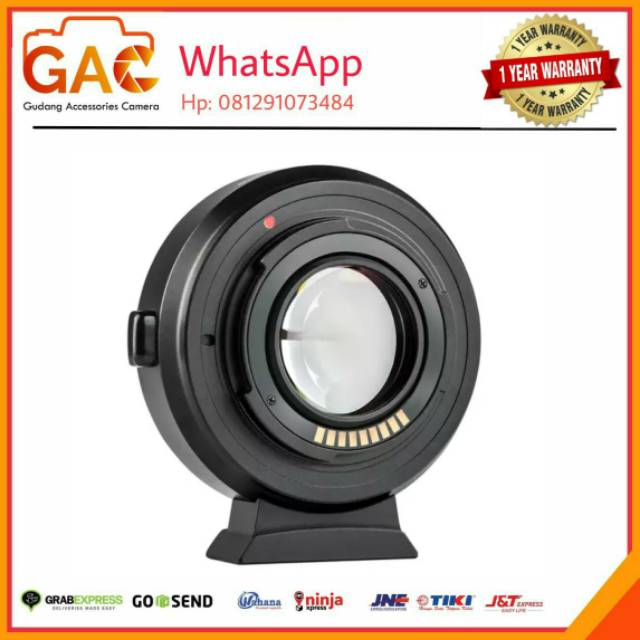 Lens mount adapter speedbooster VILTROX EF-EOS M2