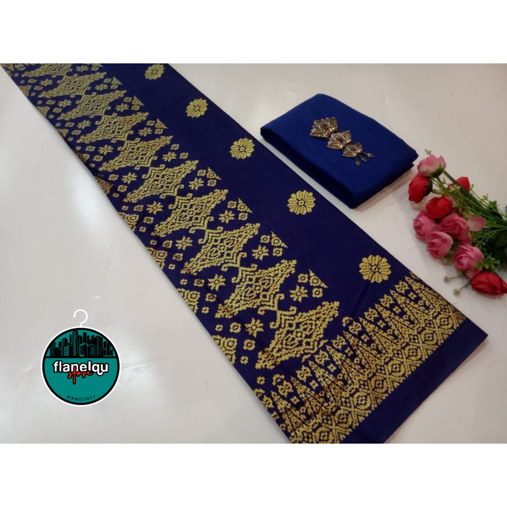 KAIN BATIK PRADA ASHANTY || KAIN BATIK PRADA MOTIF MINANG || KAIN PRADA TERBARU GOLD