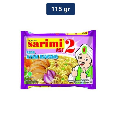 Jual Sarimi Mie Instan Rasa Ayam Bawang Isi Dua 115 Gr Shopee Indonesia