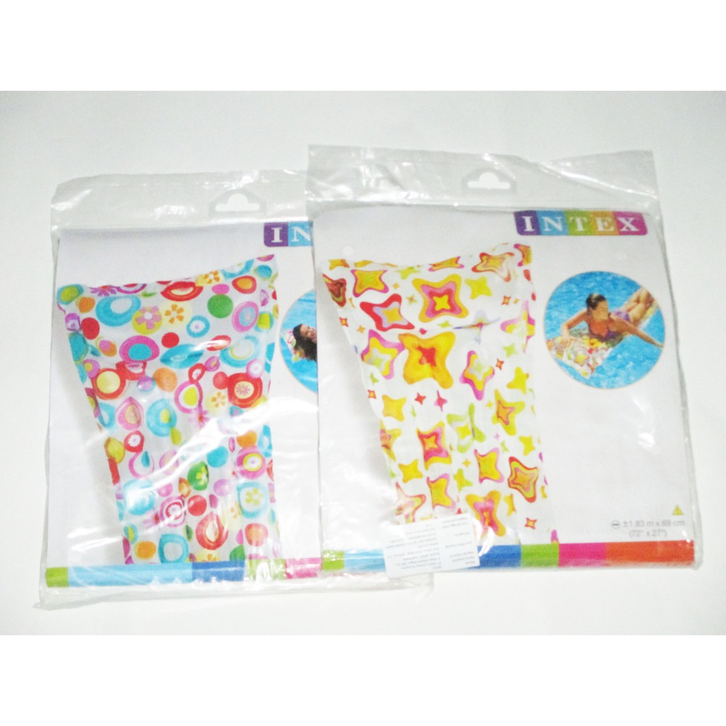 Kasur Air - Pelampung Renang Intex Corak
