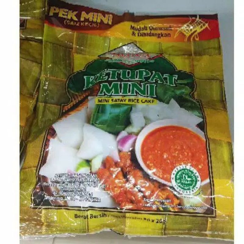 

Ketupat Mini Nona instant Isi 30 Bungkus Ketupat Mini Instan NONA KETUPAT MINI ISI 30PCS