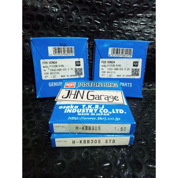 Ring Piston Seher Tiger KBB TKRJ JAPAN