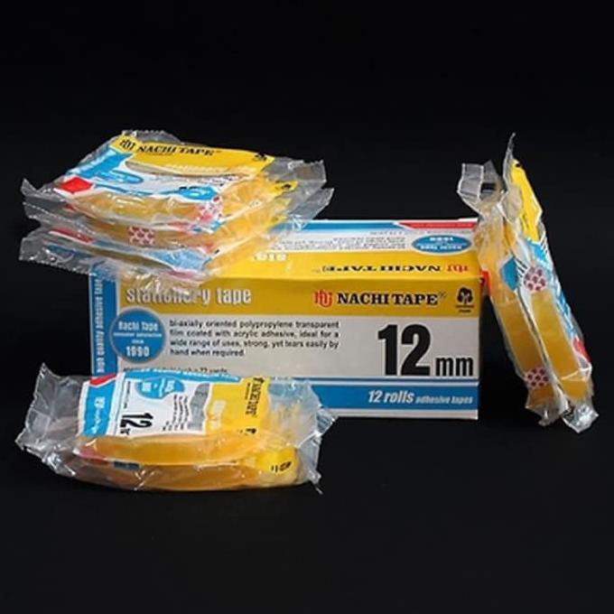 

Termurah Isolasi Nachi 12 Mm X 72 Yard Offic