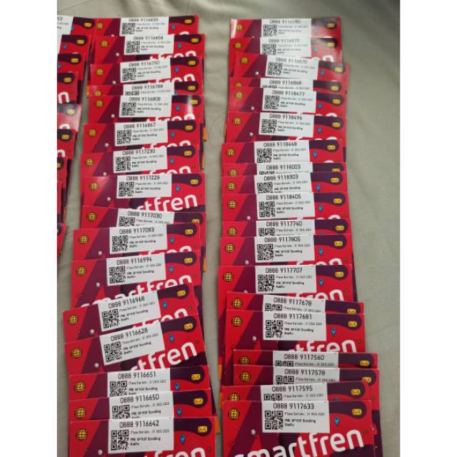 Nomor Cantik Kartu Perdana Smartfren GSM BosKu Bonus Kuota 360GB Selama 24 Bulan
0888 Dan 11 Digit