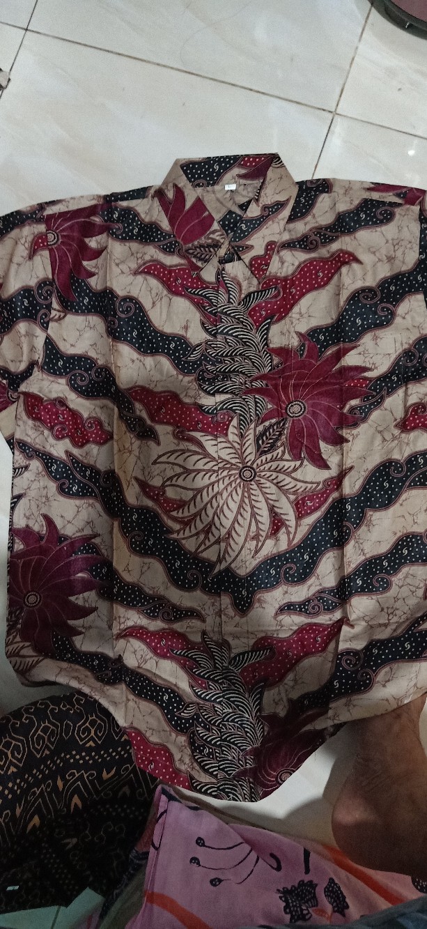 New Arrival Distro Batik Pria Bordir Sogan Hrb026 Kemeja Batik Lowo Seno Kemeja Batik Pria