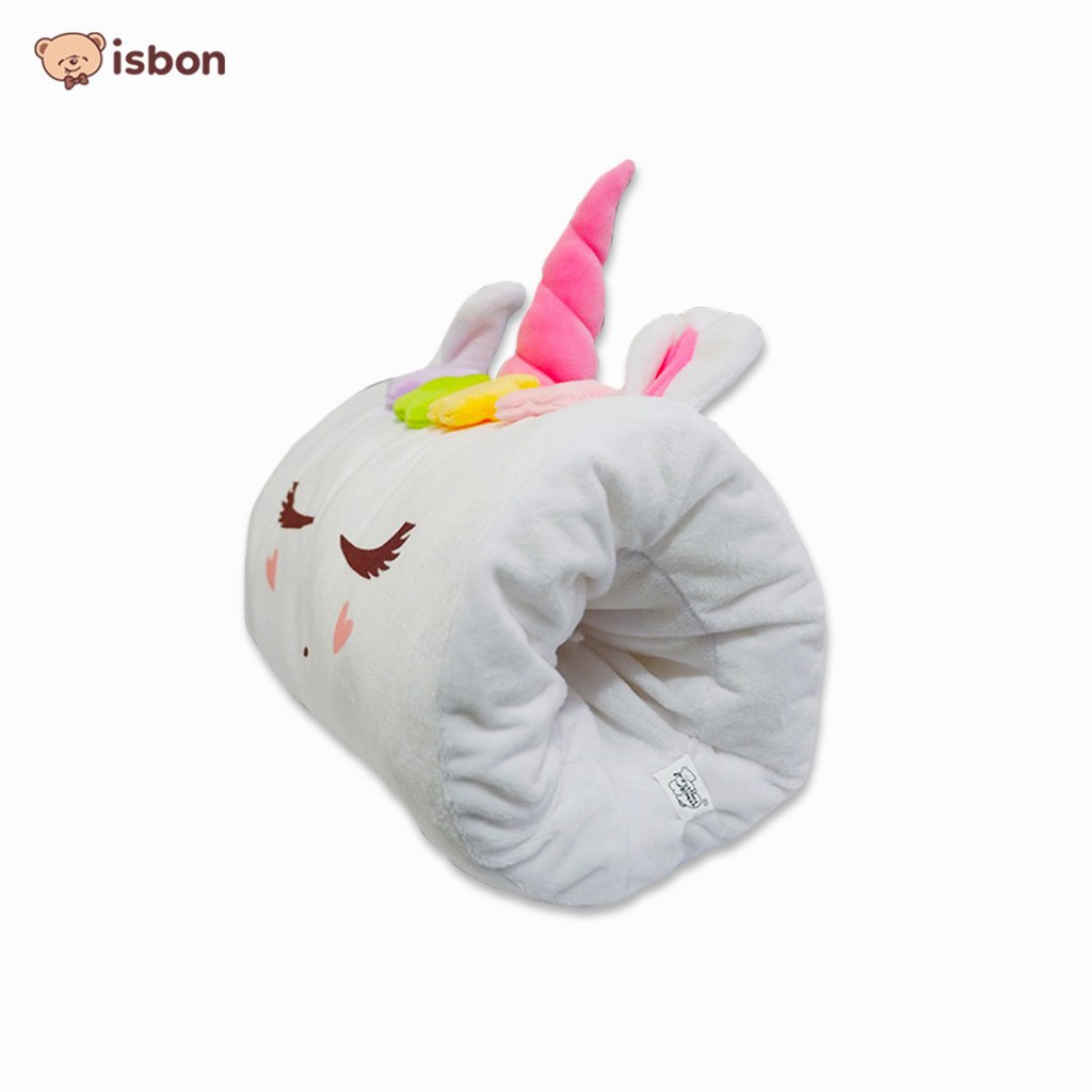 Boneka roll cushion unicorn bantal tangan kuda poni untuk anak bayi berbentuk karakter little pony yang dapat digunakan untuk traveling dan dibawa ke kantor dan sekolah untuk istirahat tidur siang-istana boneka
