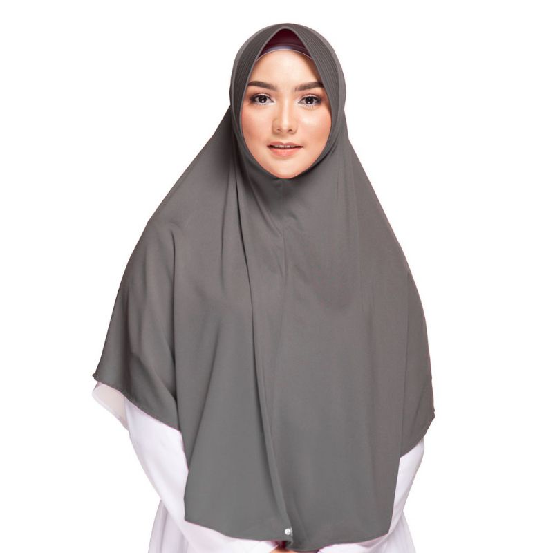 Elzatta | Bergo Jumbo Spandek Jilbab Polos Zaria Kirana