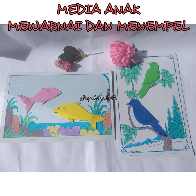 

FLASH CARD-MEDIA MEWARNAI DAN MEREKATKAN OBJECT
