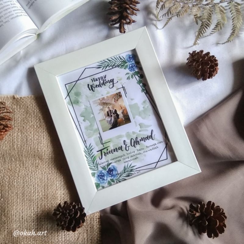 

Watercolor hand lettering GIFT /Custom KADO Hand Lettering cat air