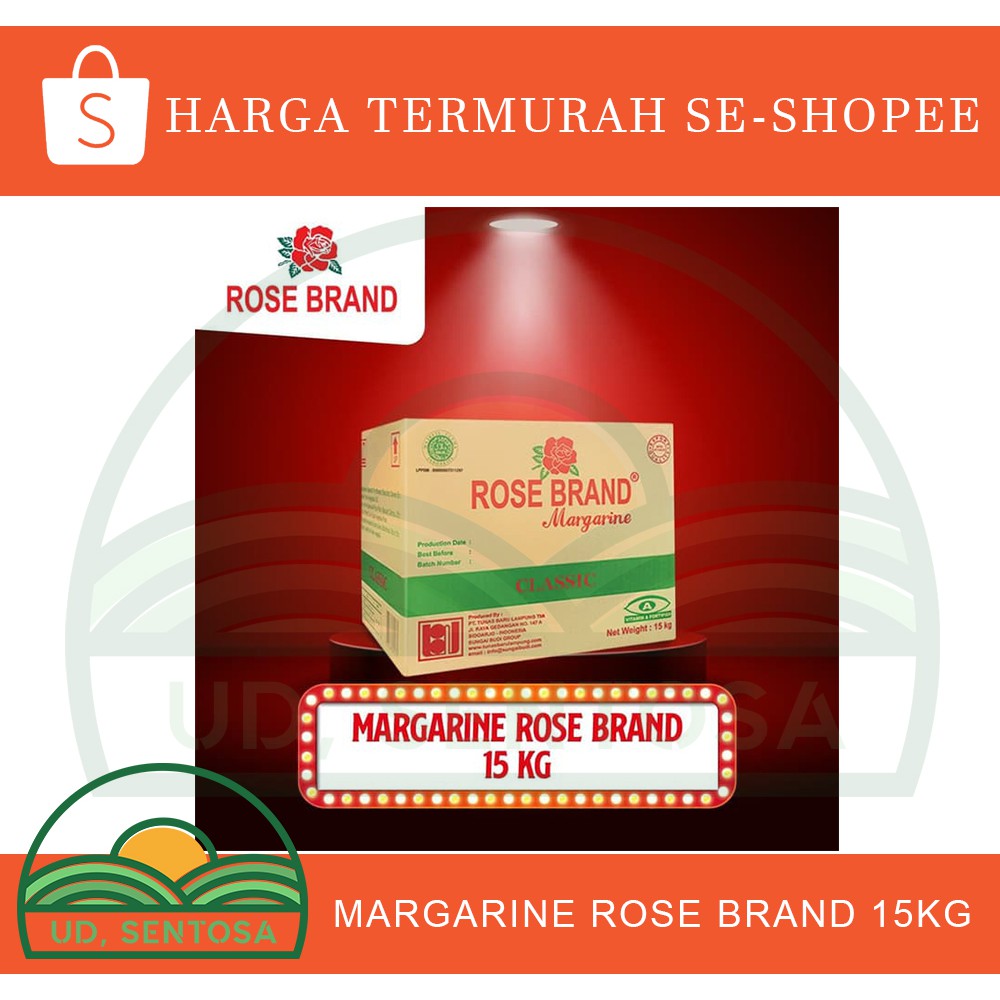 

MENTEGA MARGARINE ROSE BRAND 15KG
