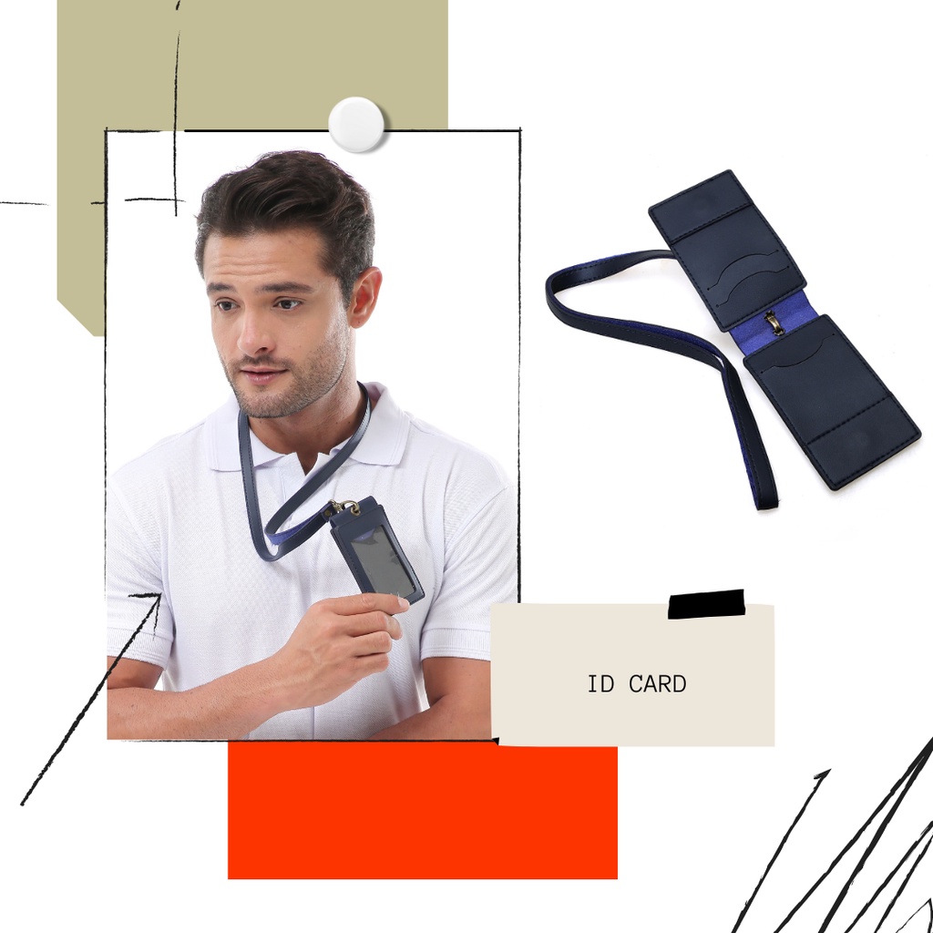 

Name Tag Holder Navy Spesial Edition