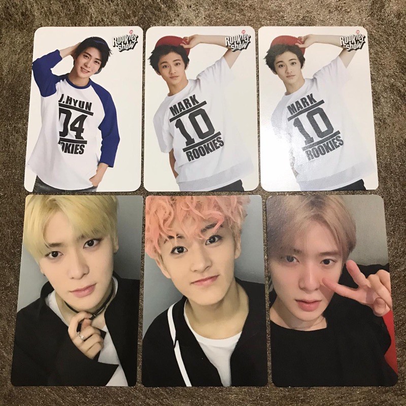 NCT Jaehyun Photocard Mark Photocard SM Rookies Photocard Papertoy Photocard