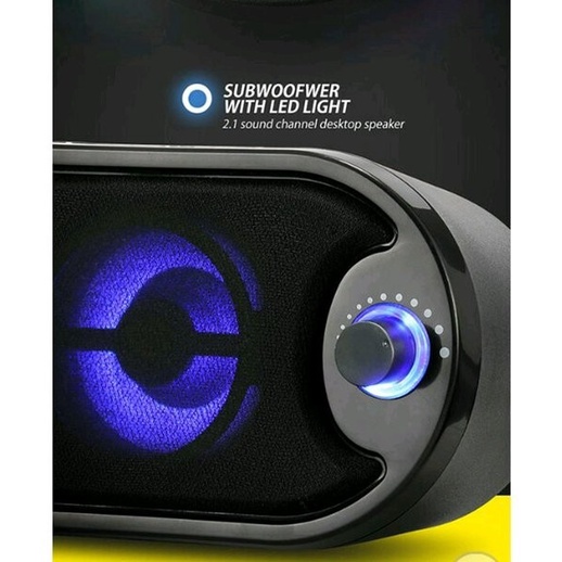 Promo Terbaru!!! Speaker Robot Komputer / Laptop Multimedia Stereo Portable RS-170 Dengan Variasi Lampu LED Extra Bass