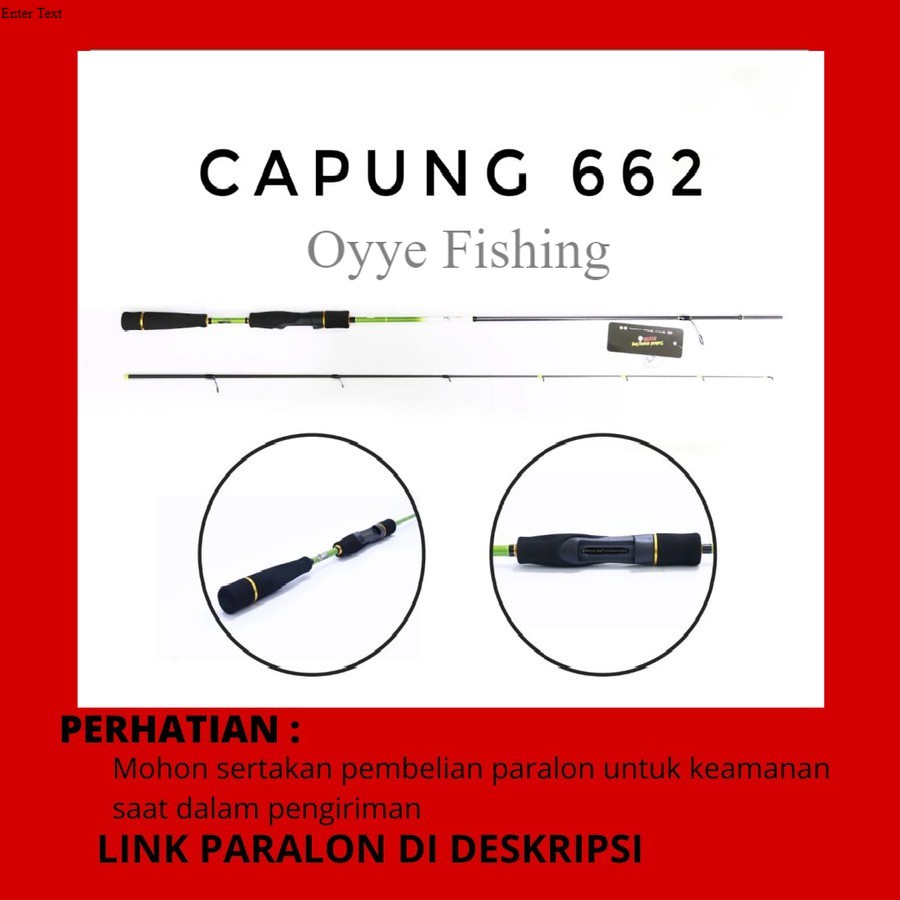 Relix Nusantara Joran Capung 662 Gen 2