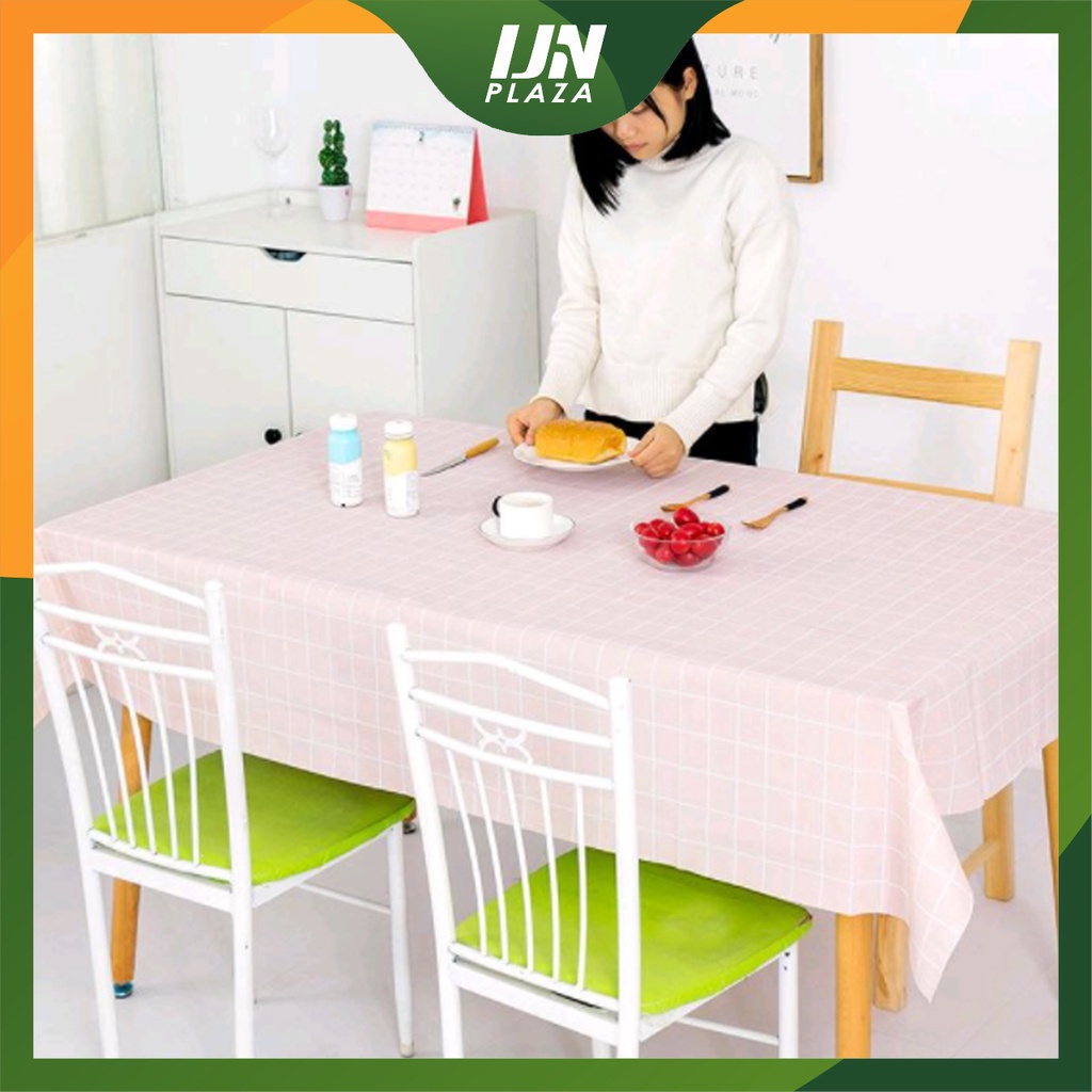 ❤ IJN ❤ J611 Taplak Meja Motif , Taplak Meja Waterproff , Taplak meja 137*183 Anti Air Table Cloth