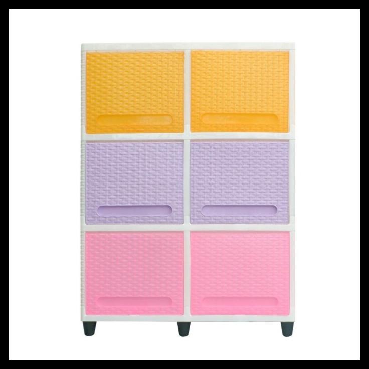 

BEST SELLER !!! LEMARI PLASTIK SERBAGUNA LEMARI CABINET CLUB FLIP DOUBLE SUSUN 3 TERLARIS