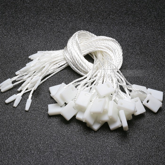 

Jualan 1000Pcs Tali Hang Tag Nylon/Hang Tag Rope/Tali Label Pakaian Terlaris