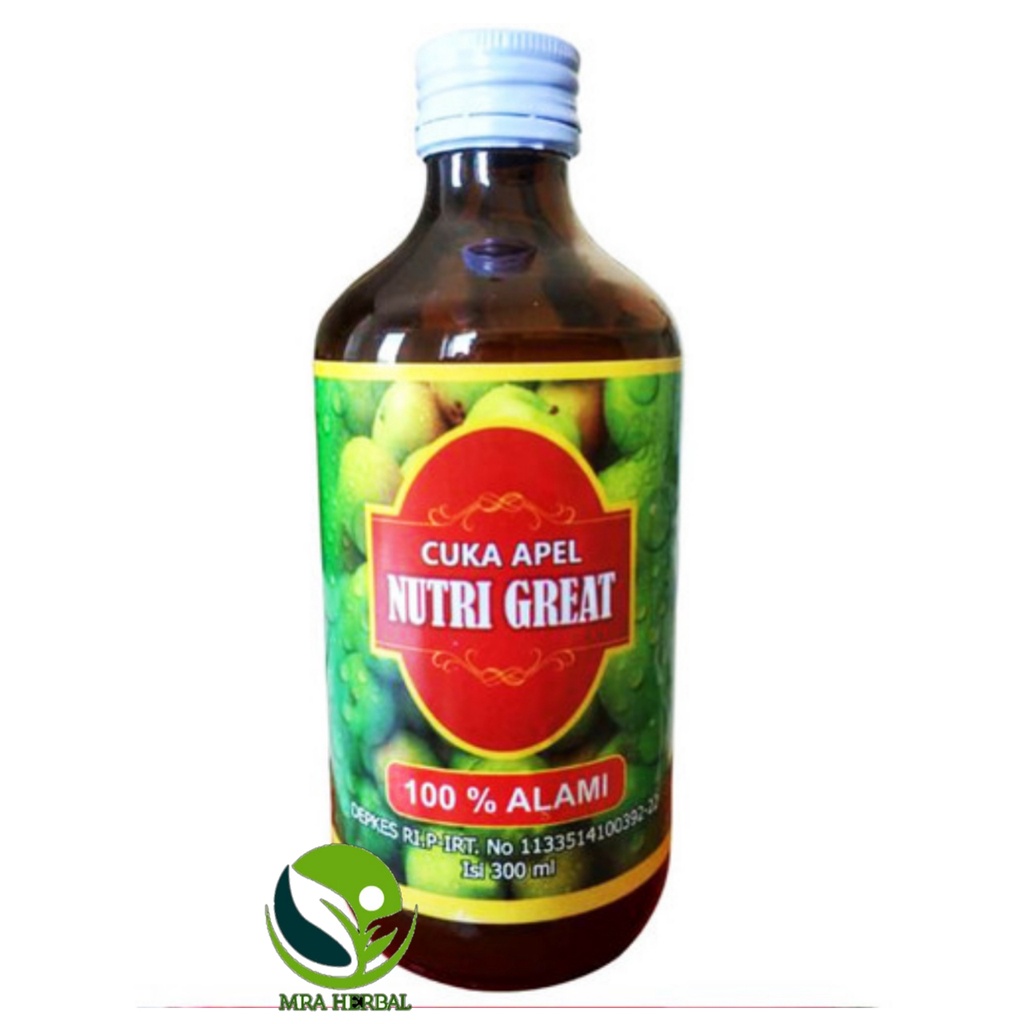 

Cuka apel nutri great 300ml original