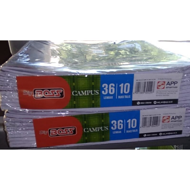 

Buku Tulis Big Boss Campus 36 Lembar