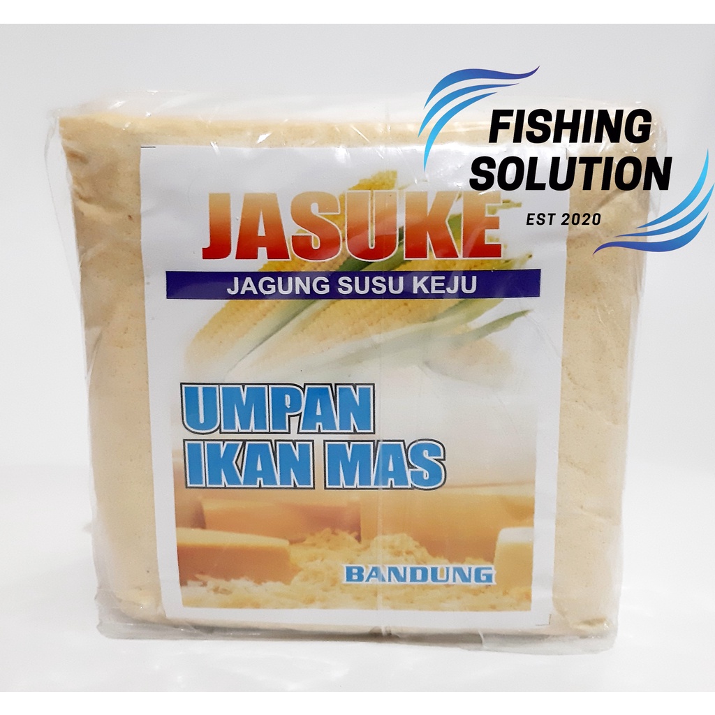 Umpan Pelet Pancing Ikan Mas JASUKE - Jagung Susu Keju super produksi Bandung