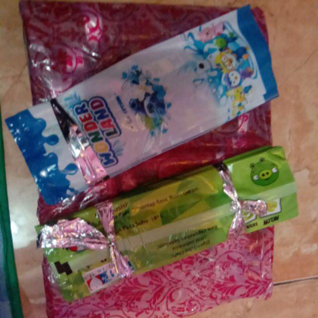 Wonderland Plastik Es Mambo - Cara Buat Kemasan Es Krim - Kemasan Untuk Es Bisa Cod