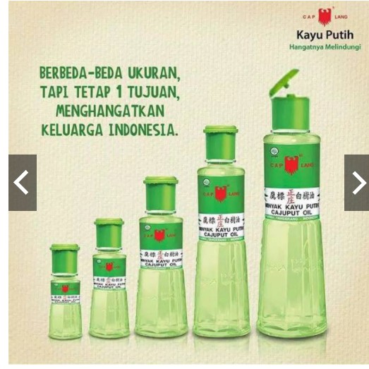 CAP LANG MINYAK KAYU PUTIH 60 ML