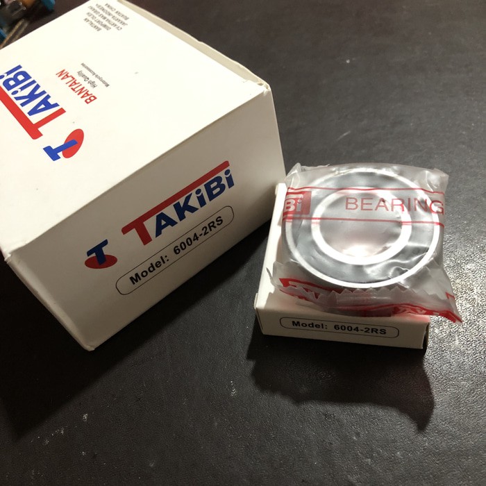 Bearing Lahar Laher 6004 RS 6004RS Takibi Ball Bantalan Bola