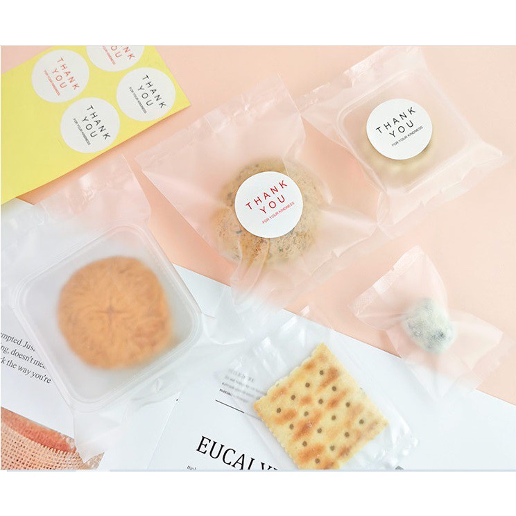 

Plastik Mooncake Kue Bulan Cookies Polos Putih Transparan Doff 50gr 65g L11