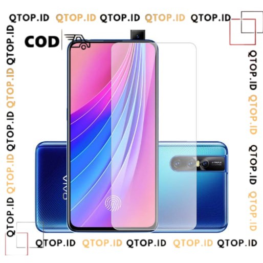 Tempered Glass Full Screen Bening VIVO V11i, V11i, V5, V5+ Anti gores [QTOP]