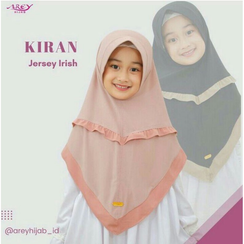 Hijab Instan Anak Hijab Kids KIRAN ori by Arey Kids