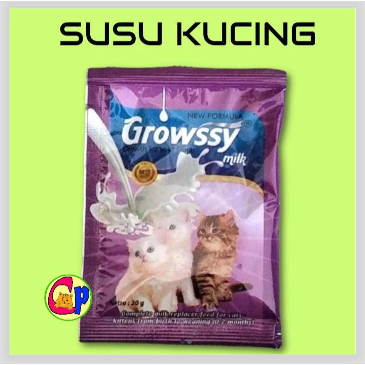 GROWSSY SUSU HEWAN SUSU KUCING SUSU ANAK KUCING