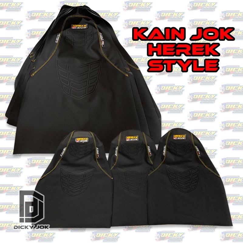 Kain Jok Herex style Bahan Ori tebal. #megapro#tiger.