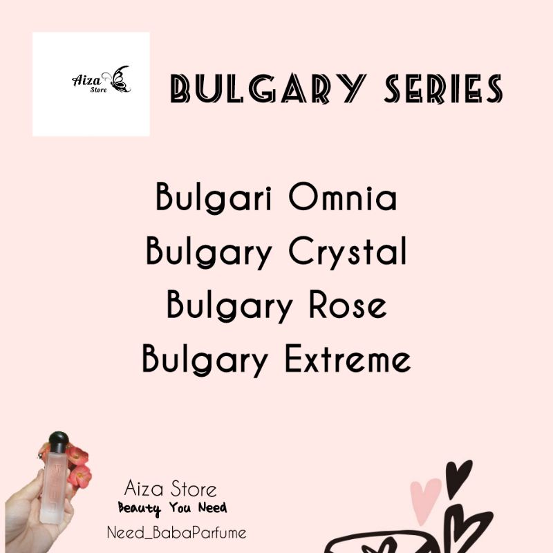Bulgary Series 30ml Baba Parfume Original