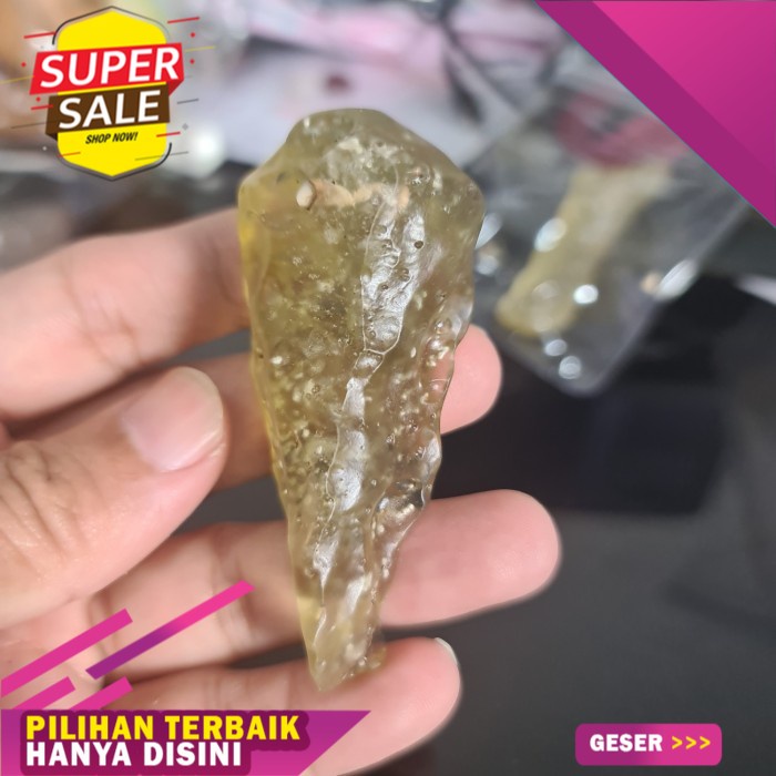 BATU NATURAL LIBYAN DESERT GLASS CRYSTOBALITE RARE MUSEUM GRADE Egypt/Libyan Border