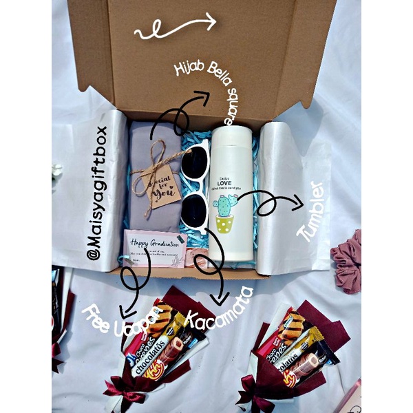 

Hampers Tumbler /hampers hijab/kacamata