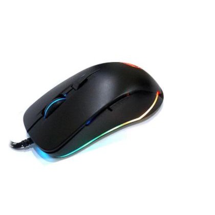 Mouse gaming imperion wired usb 2.0 optical 6400dpi 6d macro rgb 1.8m braided cable crossbow m420