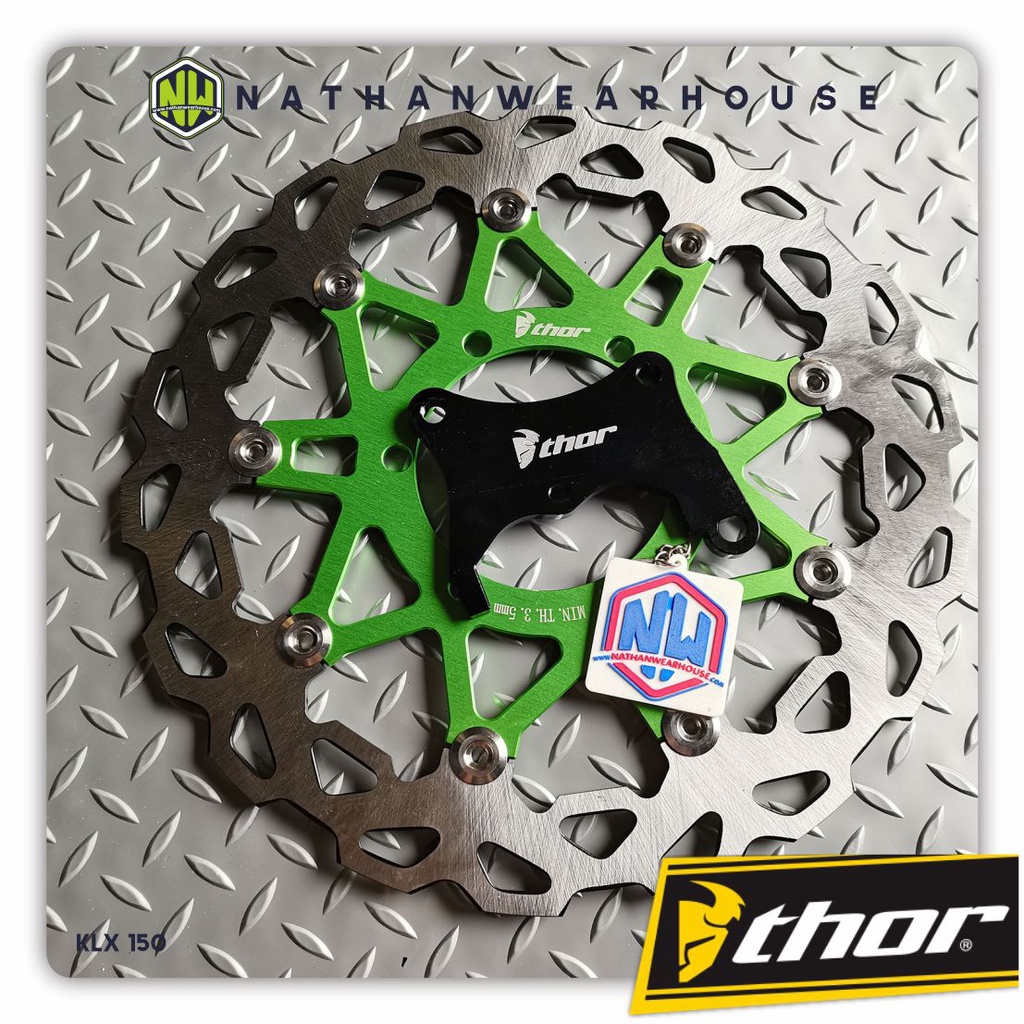 Discbrake Diskbrake Piringan Cakram Depan KLX 150 S L BF Dtracker CNC Floating 320mm Thor