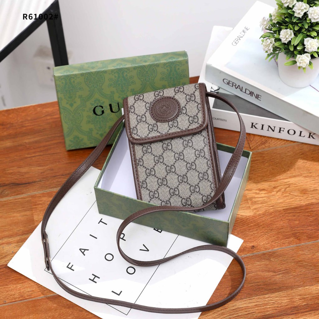 Gucci Phone Mini Bag + Box  R61002