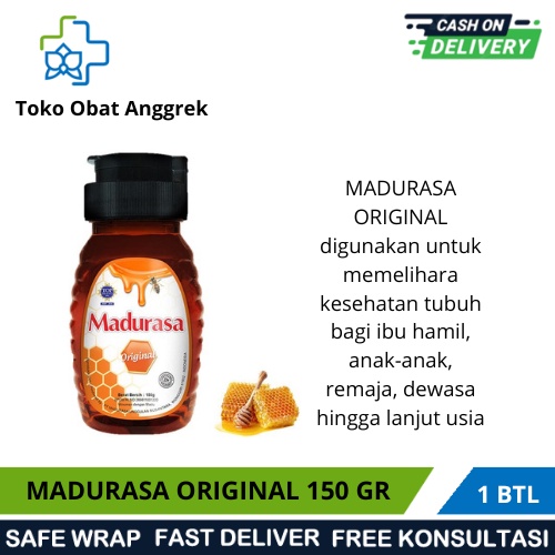 

MADURASA ORIGINAL 150 GR/MADU/DAYA TAHAN TUBUH
