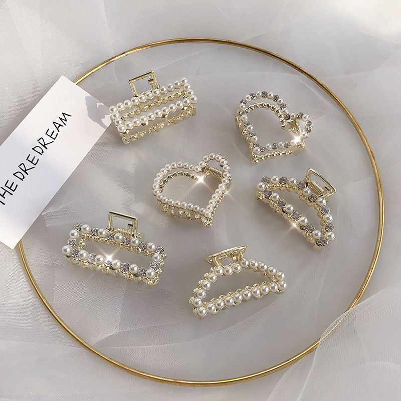 jedai 5 cm jepit rambut mutiara import ala korea