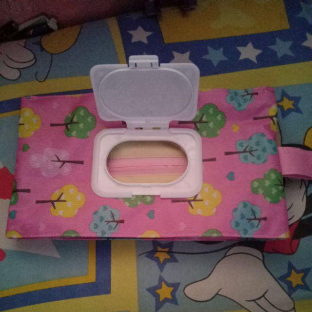 2 In 1 & 3 In 1 Tissue Cover / Tempat Tisu Kering, Basah, & Hand Sanitizer (motif Unicorn)
