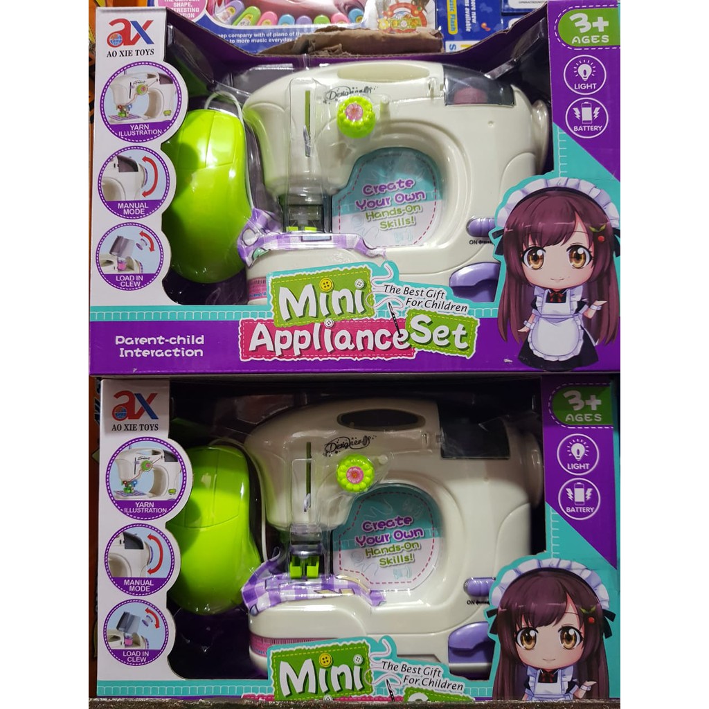 MAINAN APPLIANCE SET/MESIN JAHIT MINI