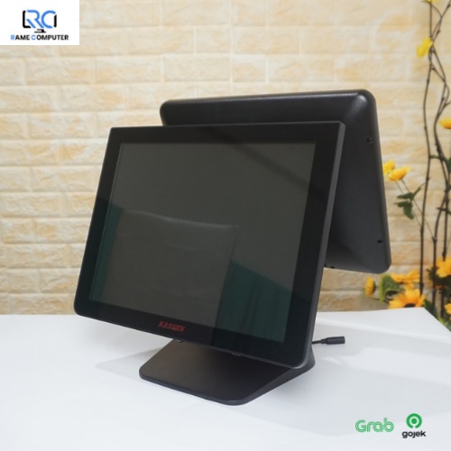 MESIN KASIR TOUCHSCREEN + DUAL DISPLAY 15&quot; 8GB KASSEN TCP-669 WINDOWS