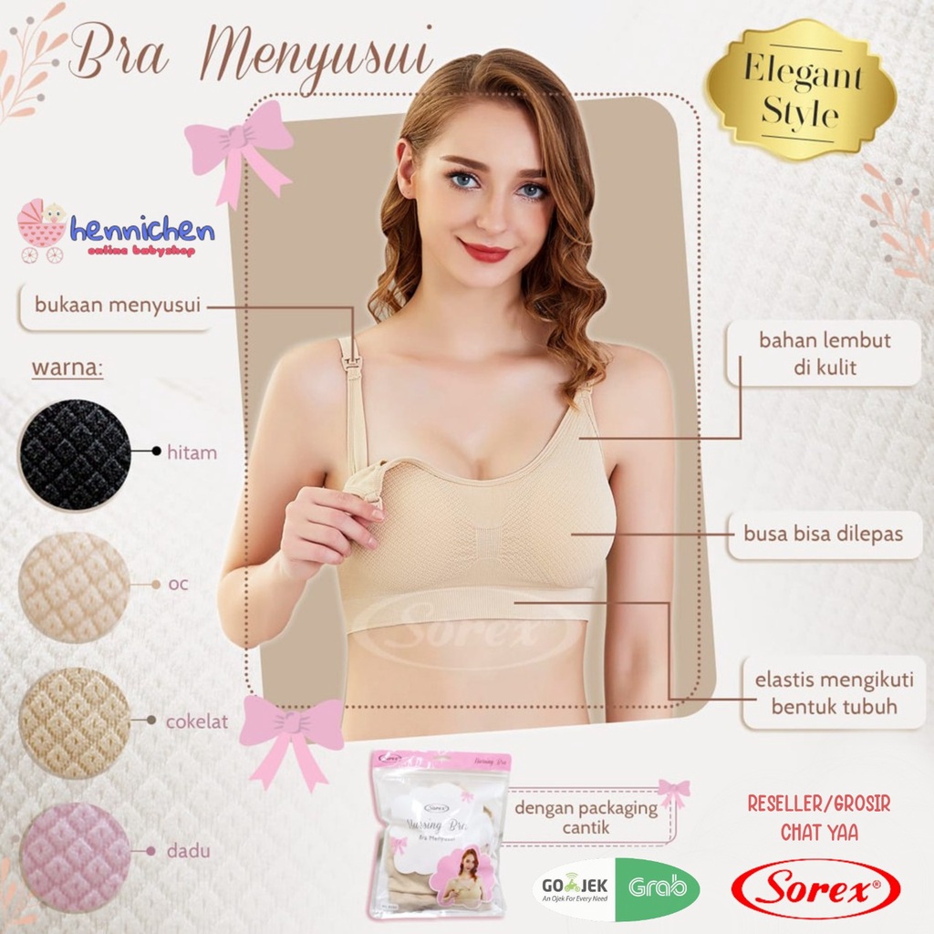 BRA SOREX 8201 / SOREX NURSING BRA /  BRA MENYUSUI SOREX